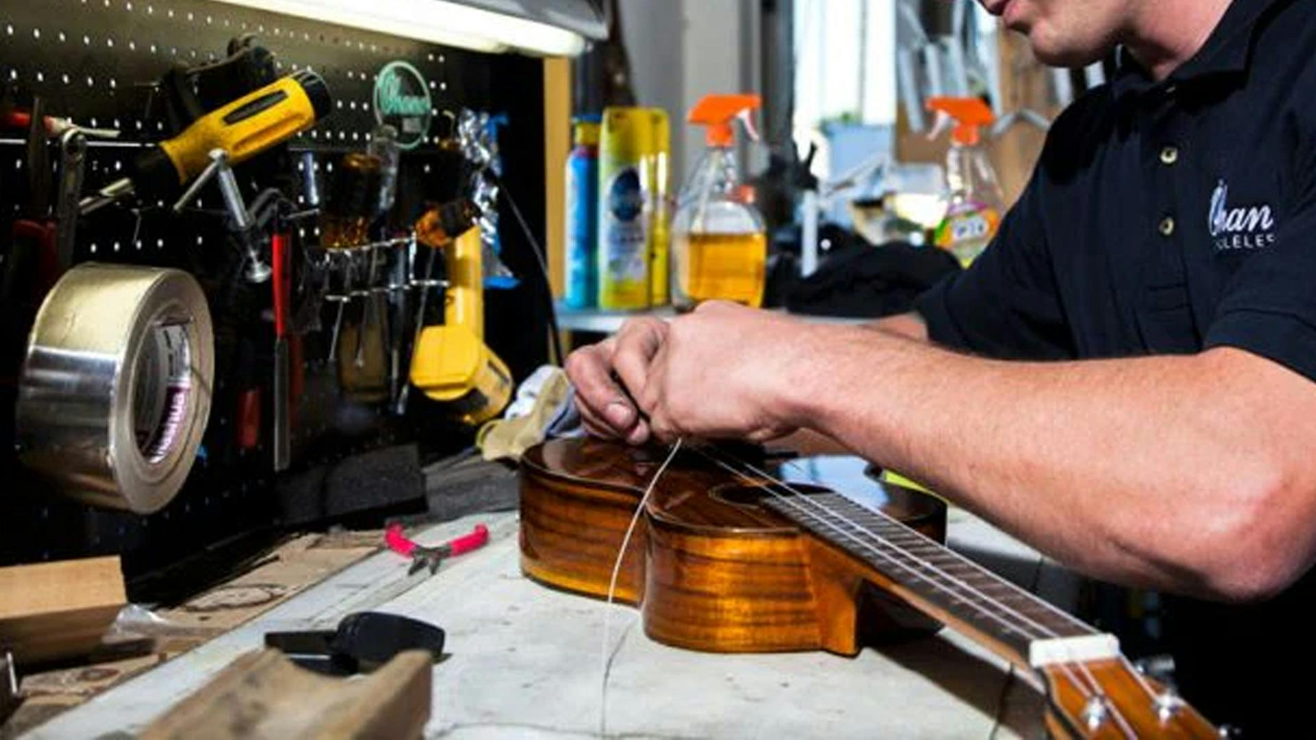 Ukulele repair deals shop near me