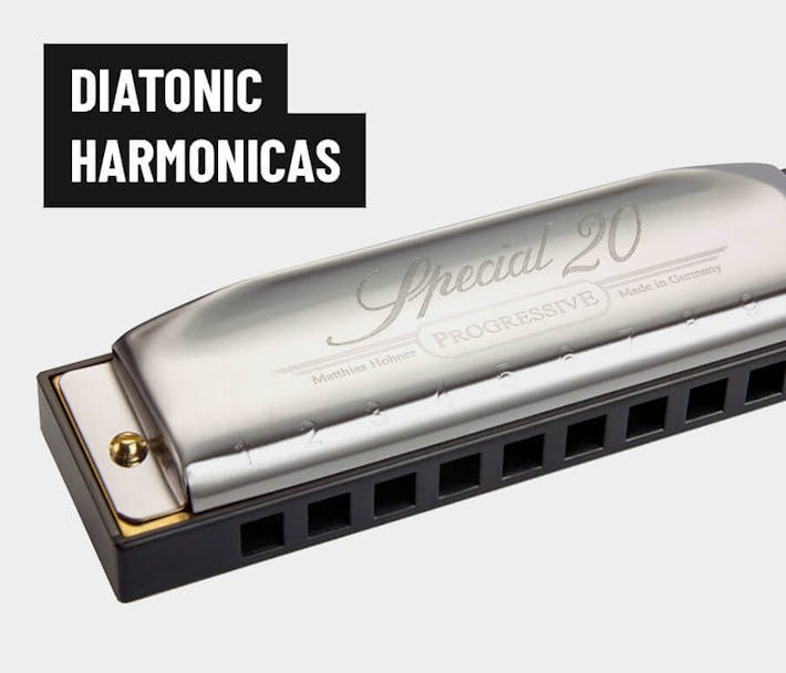 Harmonicas at Eagle Music with wide choice of accessories