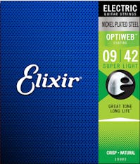 Elixir Optiweb Electric 9-42 - Super Light