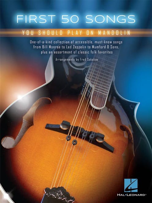 Hal Leonard First 50 Songs You Should Play on Mandolin Book