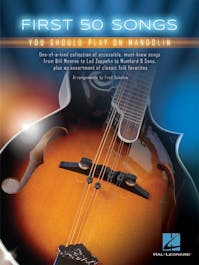 Hal Leonard First 50 Songs You Should Play on Mandolin Book