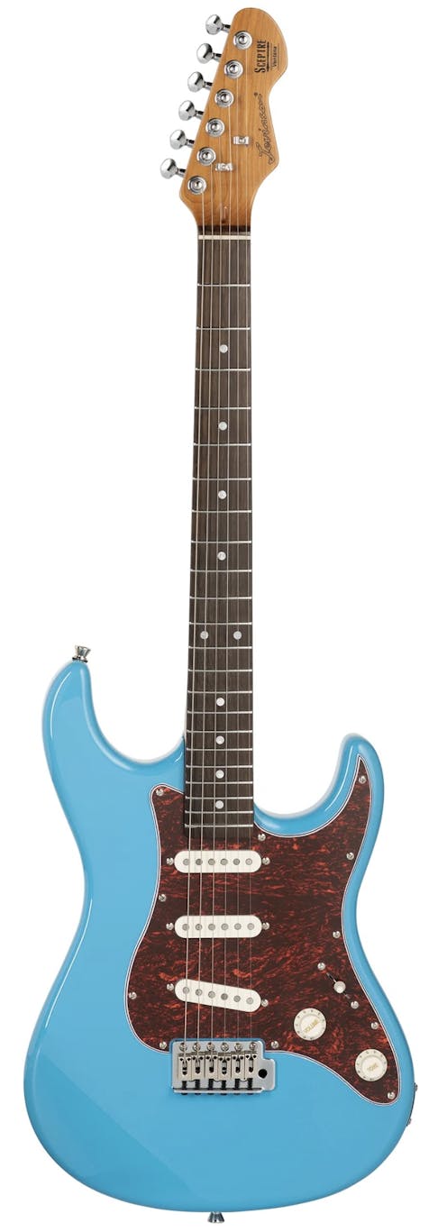 Levinson Sceptre Ventana Standard Sonic Blue Electric Guitar