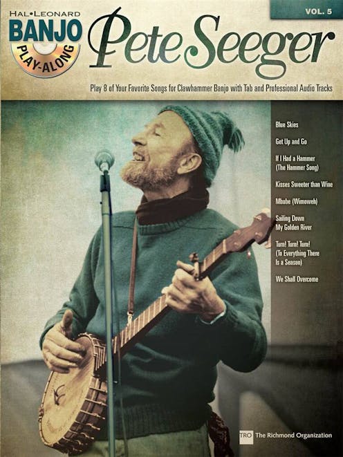 Hal Leonard Banjo Play Along Pete Seeger Vol 5 Book/CD