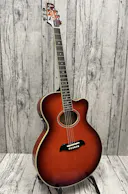 Aria Elecord FET DLX Electro-Acoustic Guitar with Hard Case 