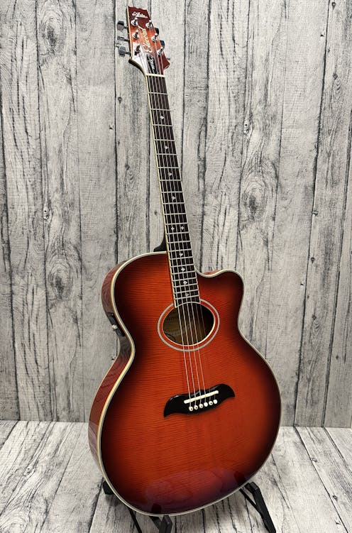 Aria Elecord FET DLX Electro-Acoustic Guitar with Hard Case - Commission Sale
