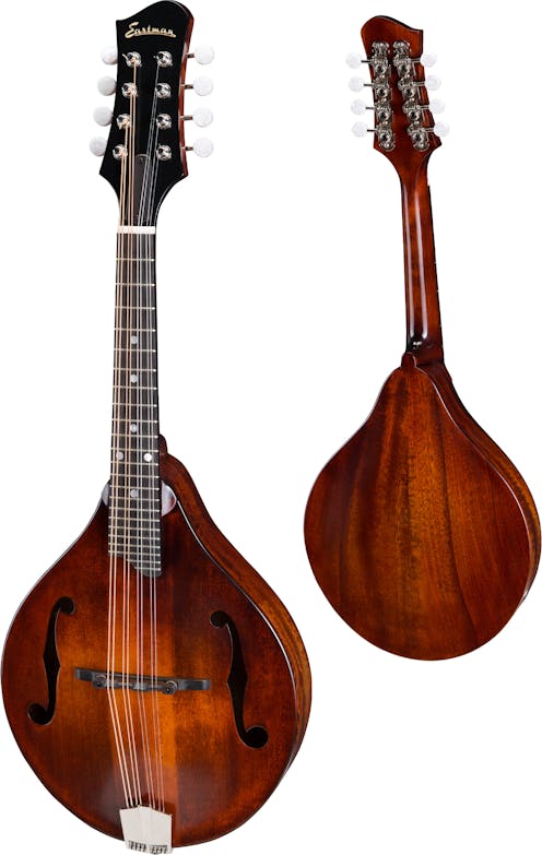 Eastman MD505CC/TV Handcrafted 'Contoured Comfort' A-Style Mandolin with Case