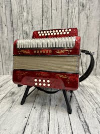 Hohner B/C Corso Button Accordion with Hard Case - Commission Sale