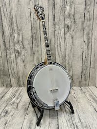 Heartwood Emerald 17 Fret Resonator Tenor Banjo with Gig Bag - Commission Sale