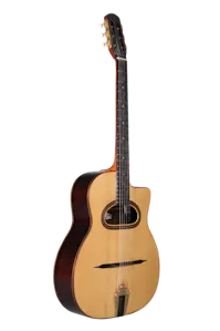 Altamira M01D Selmer Maccaferi Style D-Hole Gypsy Jazz Guitar With Case