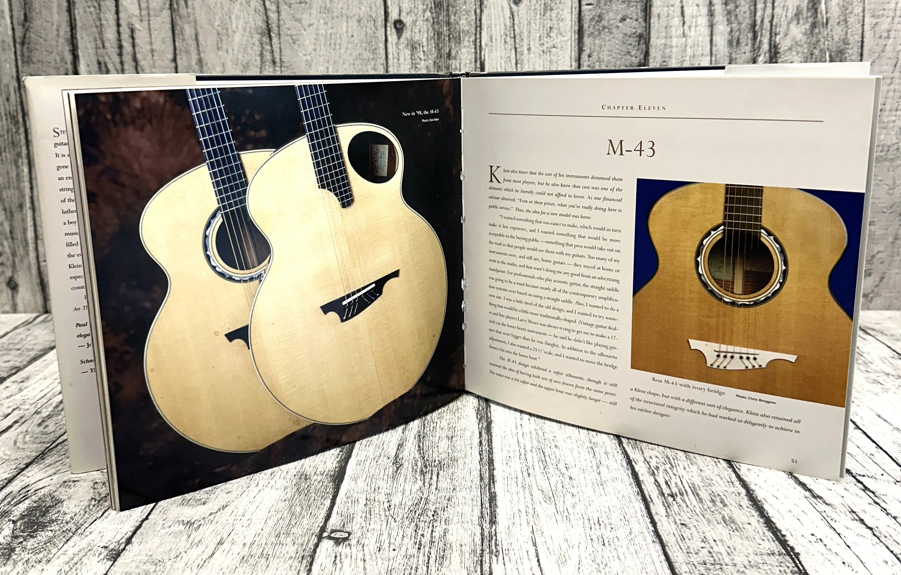 Steve Klein M43 Jumbo Acoustic Guitar with Calton Case