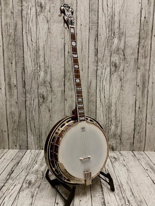 Aria Plectrum Banjo with Hard Case - Commission Sale