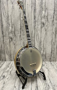 Deering The Calico 2001 5 String Banjo with Hard Case - Commission Sale