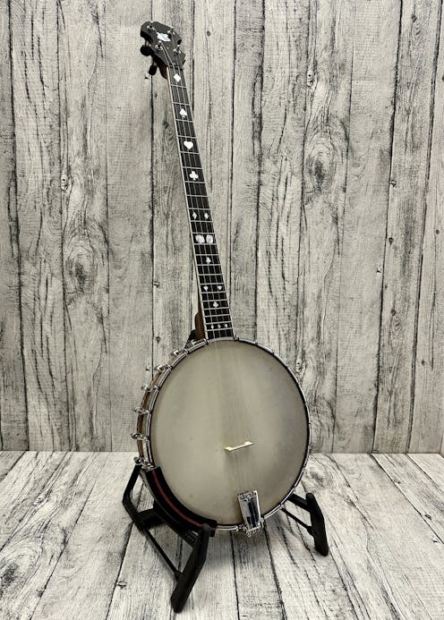 Clifford Essex Gambler Plectrum Banjo with Hard Case - Commission Sale