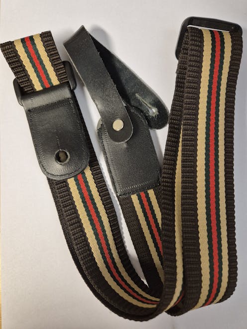 USED Brown/Gold Ukulele Strap (USED) - Clearance