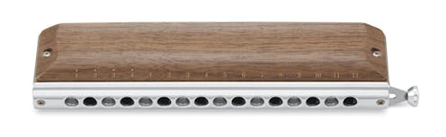 Suzuki Sirius S-64CW Wood Cover Chromatic Harmonica