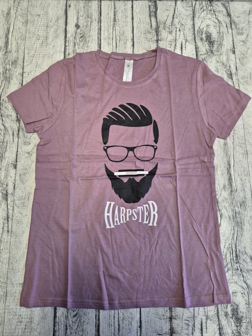 Hohner Dusky Pink Harpster T-shirt for Women - Clearance