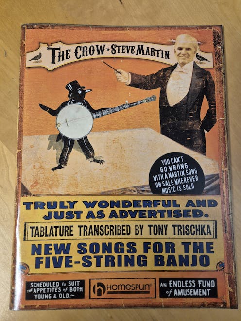 Steve Martin Steve Martin - The Crow: New Songs for the Five-String Banjo Book - Clearance