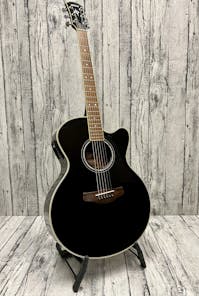 Yamaha CPX700 Black Electro-Acoustic Guitar with Hard Case - Commission Sale