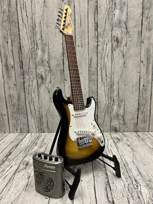 Crafter Mini Electric Guitar with Belt Amp