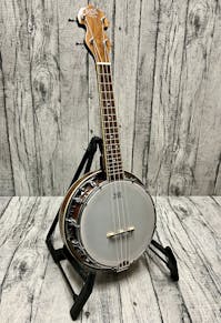 Barnes & Mullins UBJ1 Banjo Ukulele with TGI Hard Case - Commission Sale