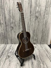 Vintage Viator Paul Brett Electro-Acoustic Travel Guitar