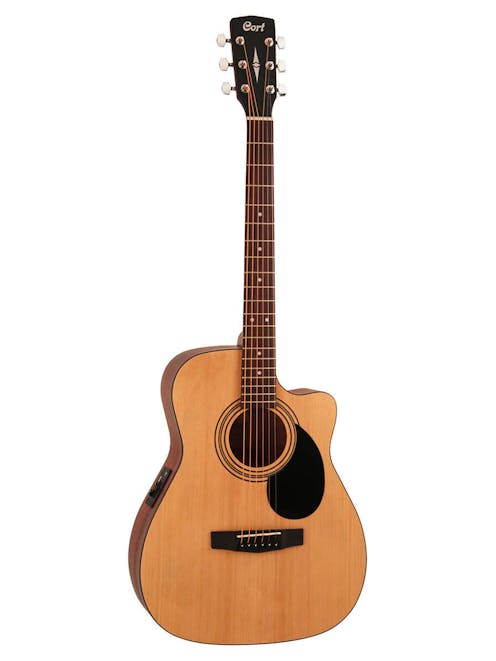 Cort AF515CE OP Open Pore Cutaway Electro Acoustic Guitar