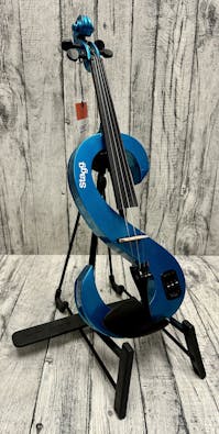 Stagg EVN Electric Violin with Bow and Semi-Rigid Case - Commission Sale