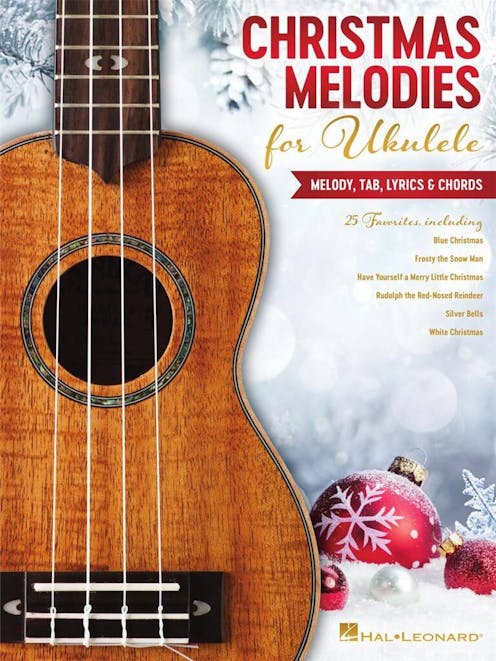 Hal Leonard Christmas Melodies for Ukulele Book