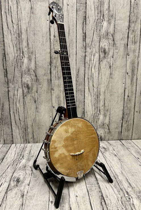 Cedar Mountain L Model 5 String Openback Banjo with Hard Case