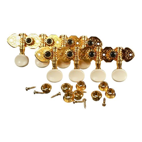 Gotoh Gold Side Fitting Mandolin Tuning Pegs