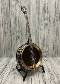Aria 19 Fret Resonator Tenor Banjo with Gig Bag - Commission Sale