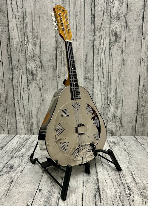 Vintage VRM500 Triolian Resonator Mandolin with Semi-Rigid Case - Commission Sale