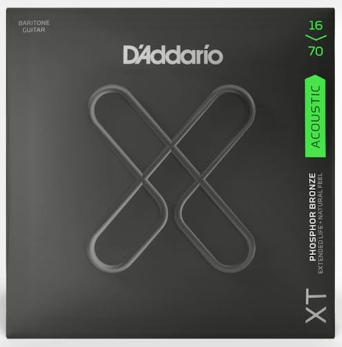 D'Addario XTAPB1670 Baritone Guitar Phosphore Bronze 16-70W