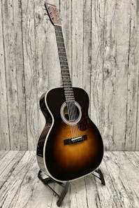 Eastman E20OM-SB Orchestra Model Acoustic Guitar with Deluxe Hard Case - Commission Sale