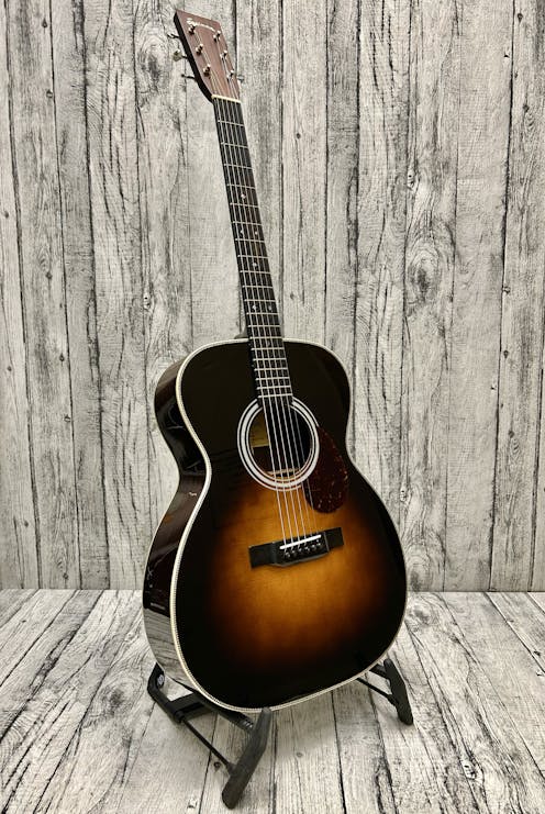 Eastman E20OM-SB Orchestra Model Acoustic Guitar with Deluxe Hard Case - Commission Sale