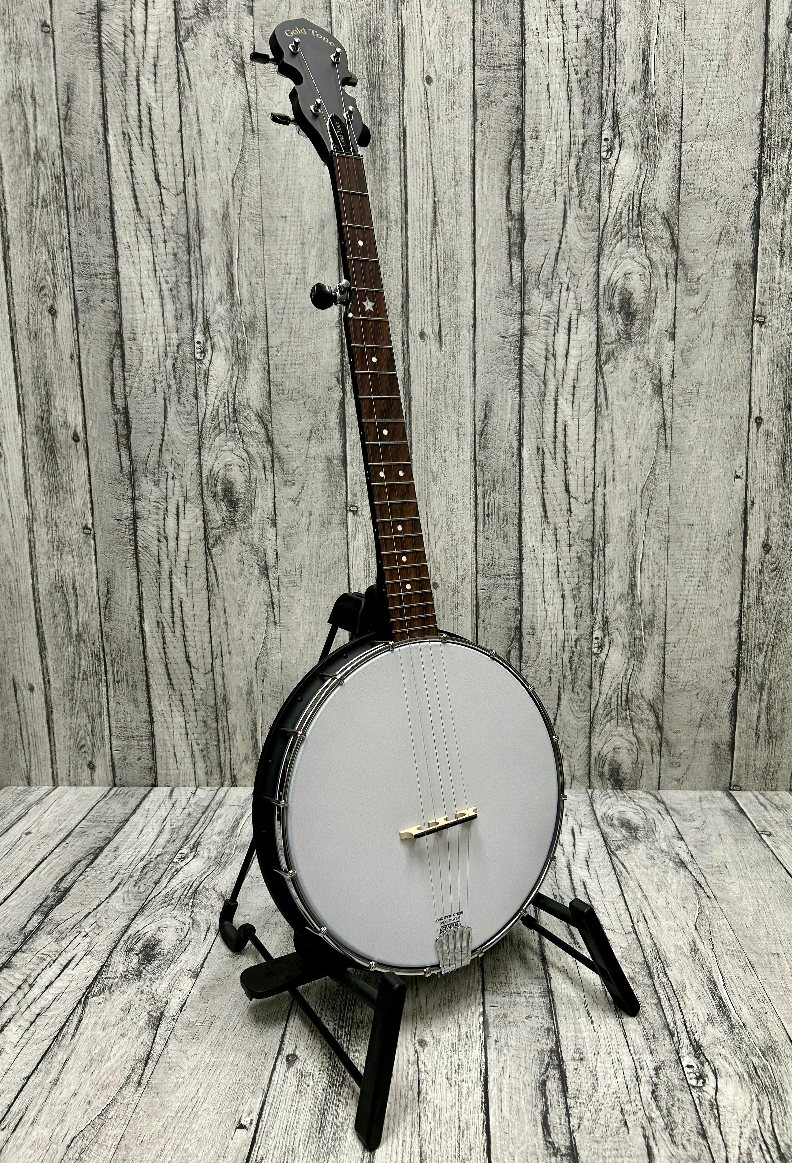 AC-Traveler 5-String Openback Banjo with Gig Bag - Short Scale ...