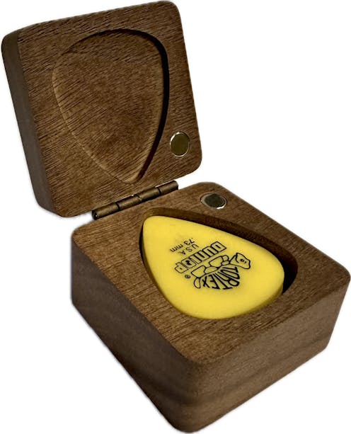 Leader Solid Wood Pick Box - Black Walnut