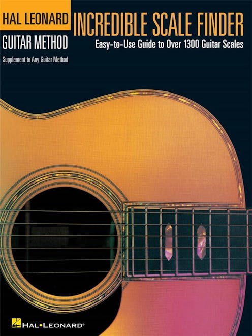 Hal Leonard Guitar Method - Incredible Scale Finder Book
