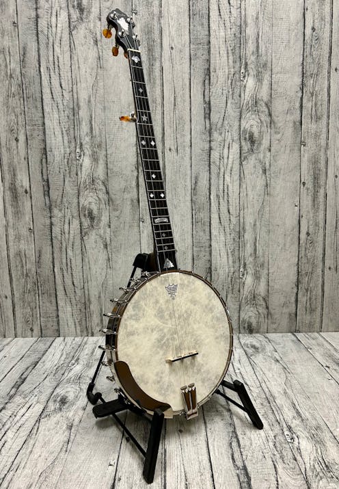 Prucha Premium Griffin 5 String Openback Banjo with Hard Case - Commission Sale