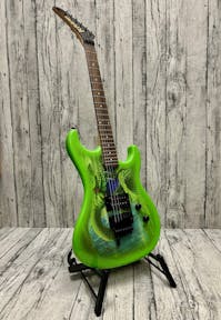 Kramer Sabo Baretta Snake Green with Gig Bag - Commission Sale