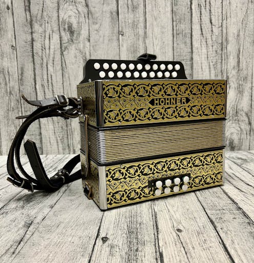 Hohner Pokerwork in D/G with Gig Bag - Commission Sale