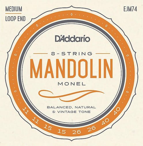 D'Addario EJM74 Mandolin 11-40 Monel