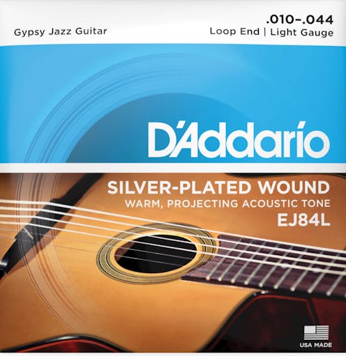 D'Addario EJ84L Gypsy Jazz Light Loop End