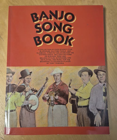 Tony Trischka Banjo Song Book - Clearance