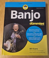 Bill Evans Banjo for Dummies Book - Clearance