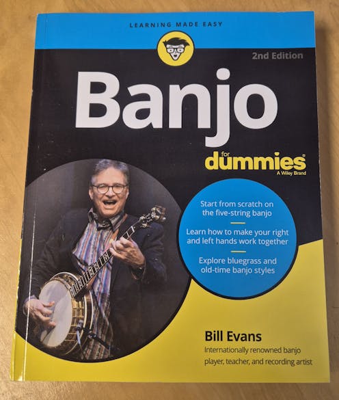 Bill Evans Banjo for Dummies Book - Clearance