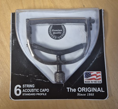 Paige 6 String Guitar Capo (Brand New but Open Packaging) - Clearance
