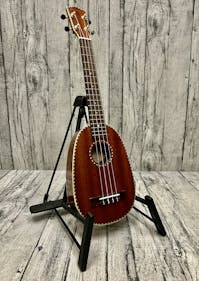 Mainland Classic Mahogany Long Neck Pineapple Concert Ukulele with Gig Bag - Commission Sale