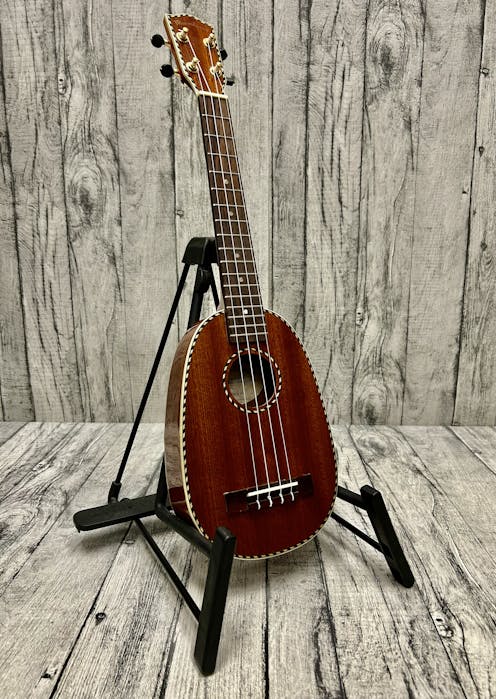 Mainland Classic Mahogany Long Neck Pineapple Concert Ukulele with Gig Bag - Commission Sale
