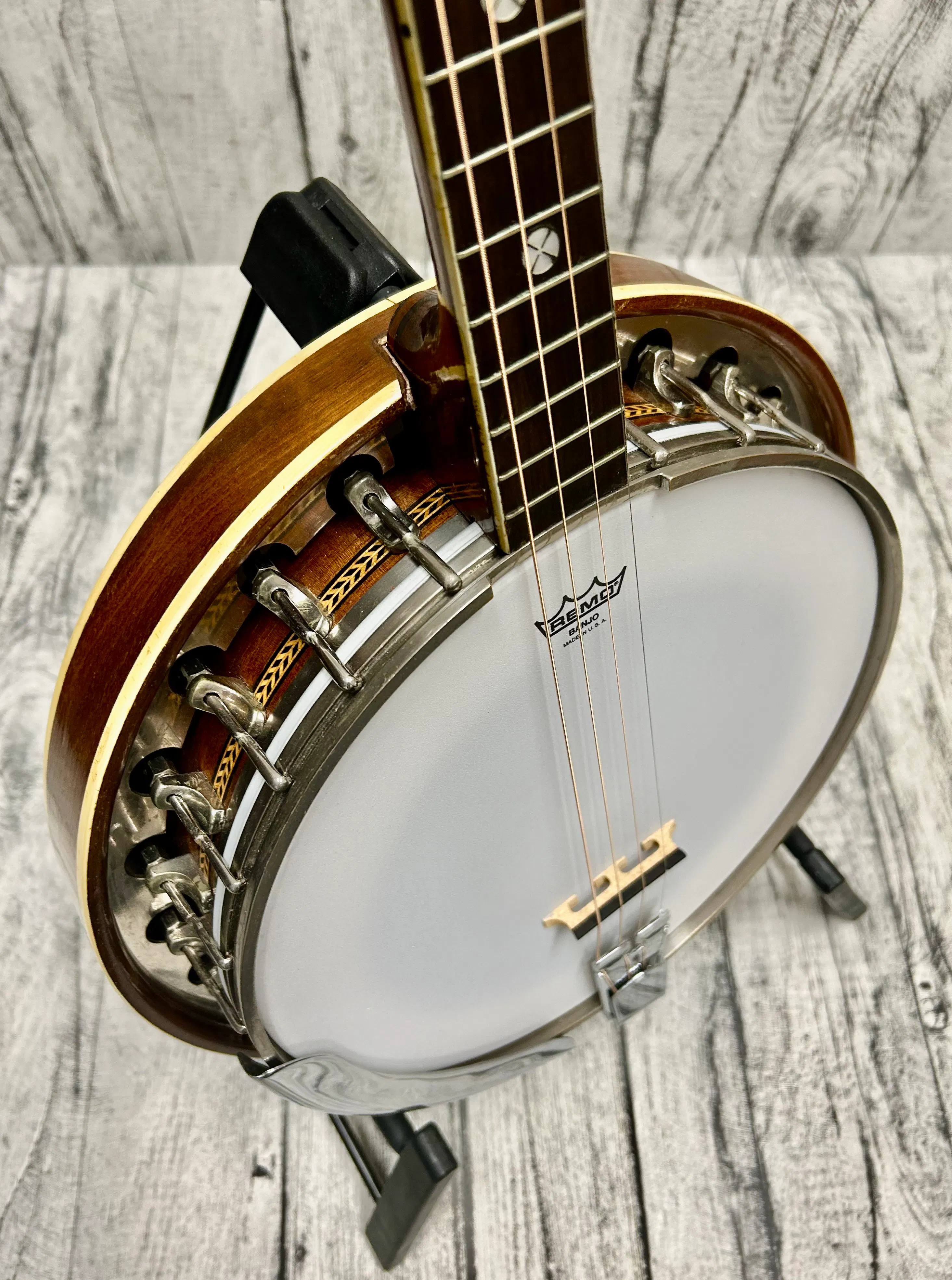 Slingerland May Bell 19 Fret Tenor Banjo with Hard Case